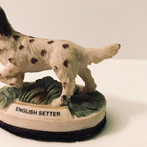 Vtg Jasco English Setter Hand Painted  Clothes Lint Brush Taiwan - Picture 4 of 13